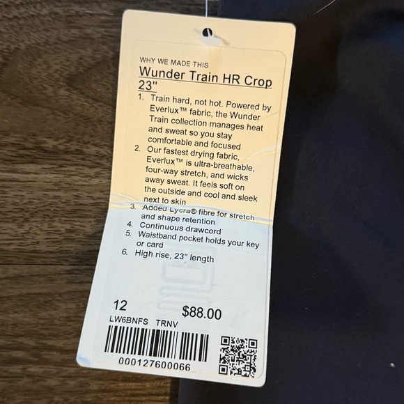 Lululemon wonder train leggings - Picture 2 of 2